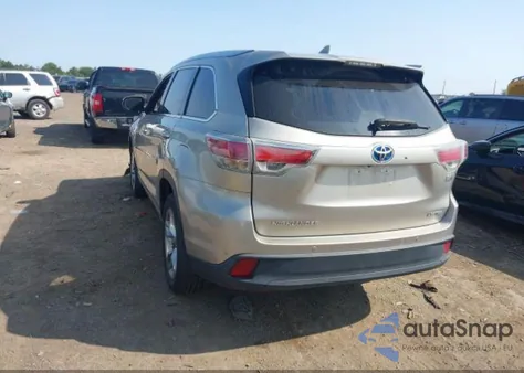 2015 Toyota Highlander z USA, uszkodzony, nr VIN 5TDDCRFH5FS008143